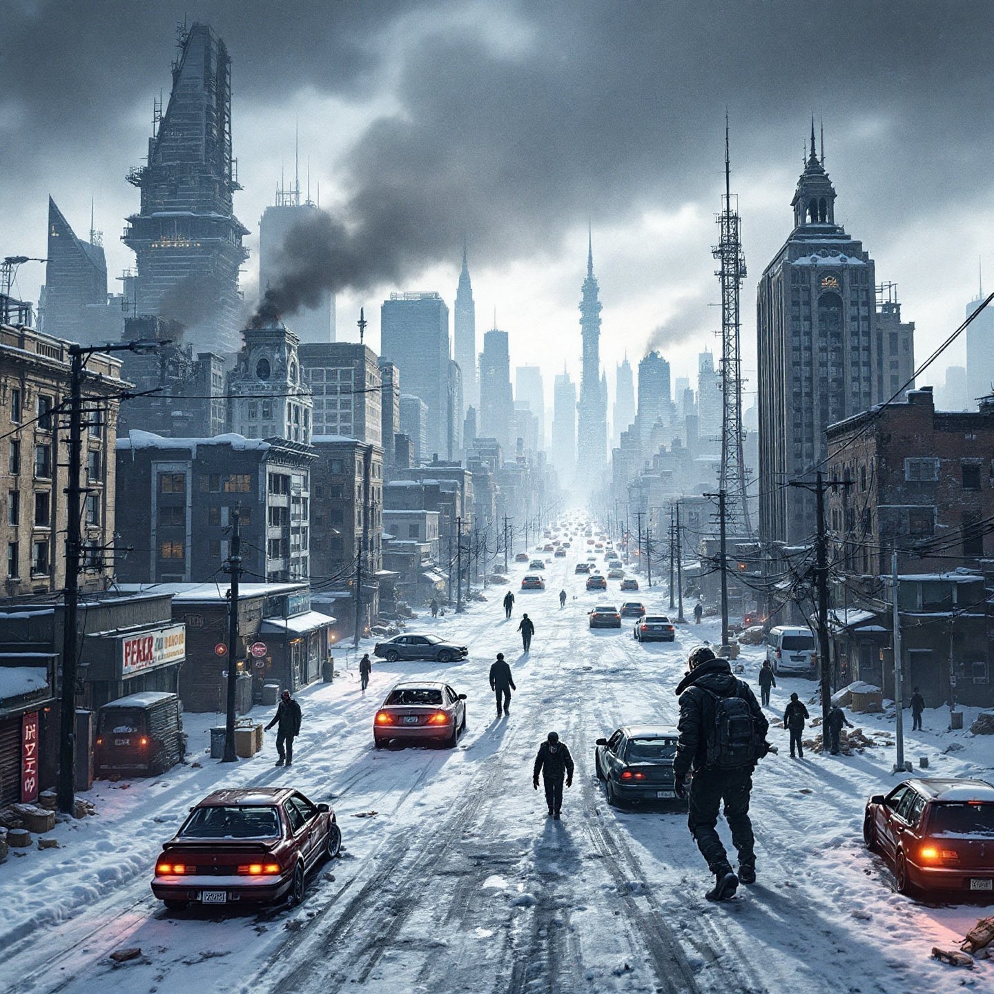 CyberPunk - Cyber City Landscapes - Collection 2