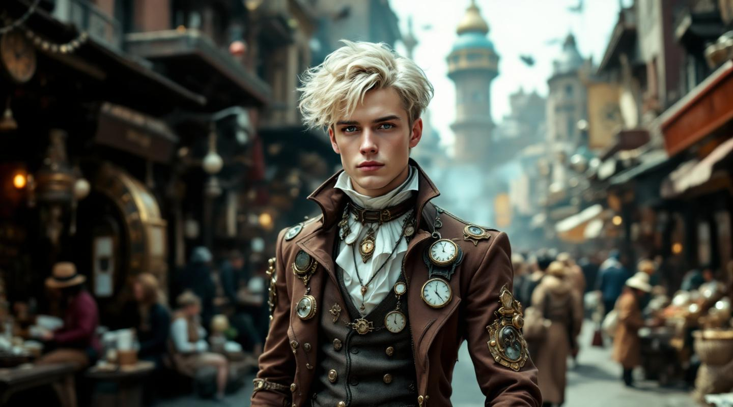 SteamPunk Male Models