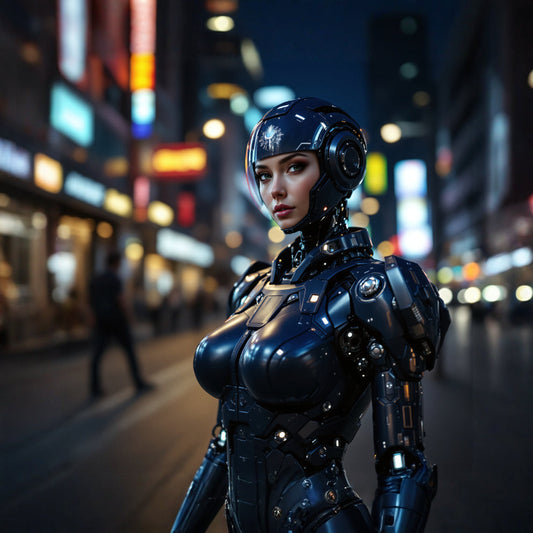 Cyborg - Female Model Pack 3