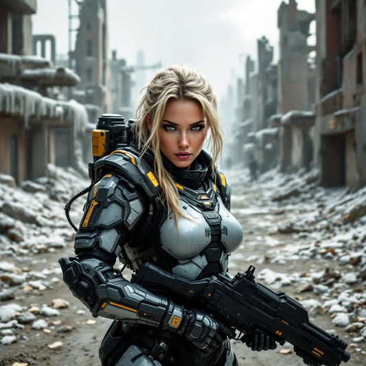 Female Cyber Soldiers Collection 1