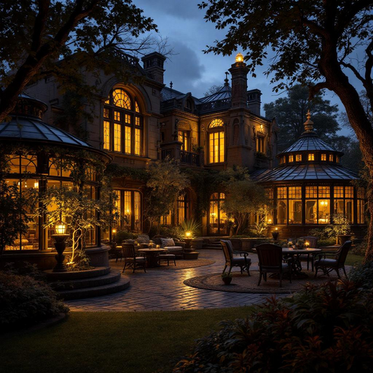 SteamPunk House and Garden Collection 1 - 50 Images