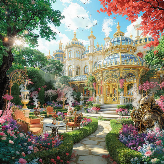 SteamPunk House and Garden Collection 2 - 50 Images